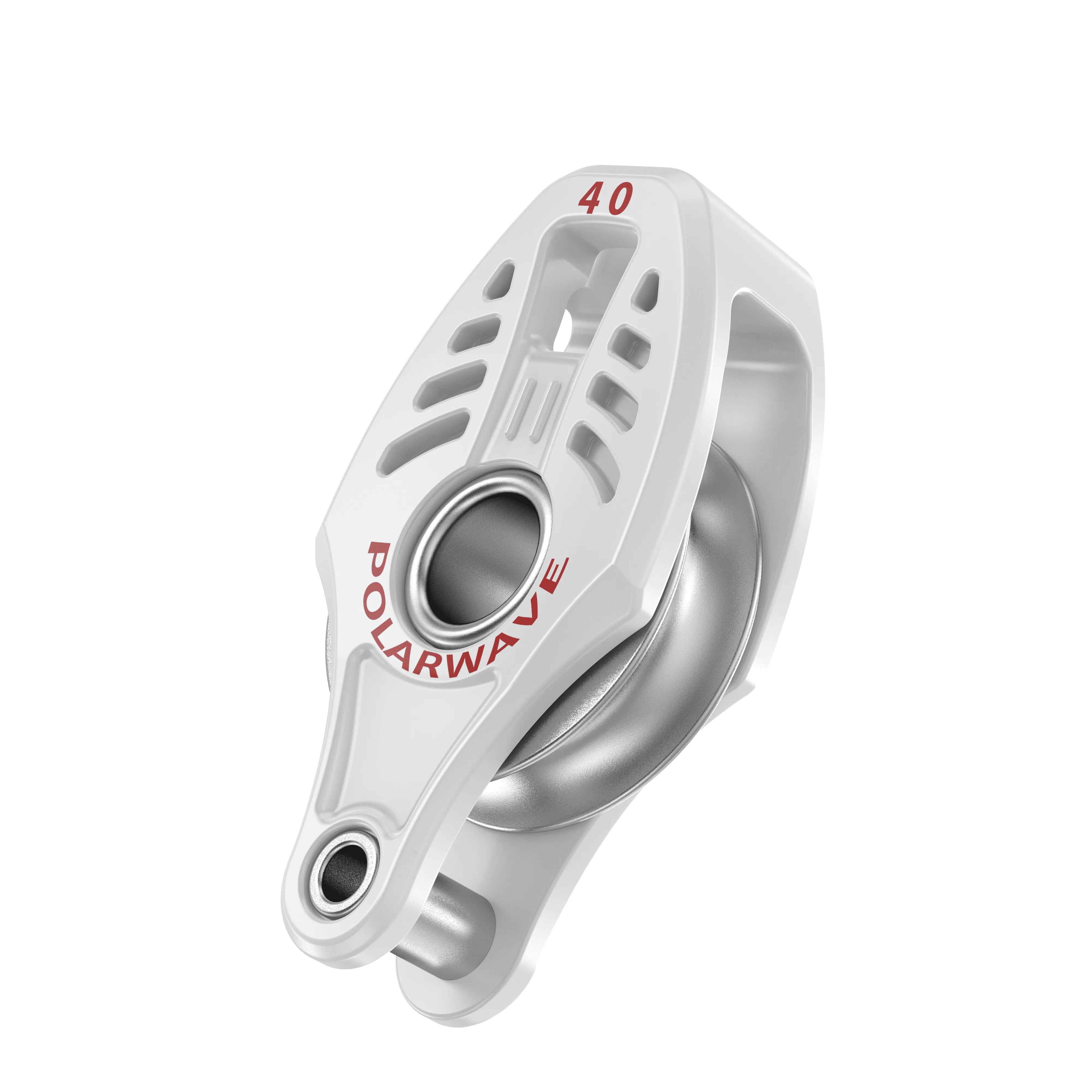 40mm Heavy Load Blocks with Becket Luminous White – Rigging HK