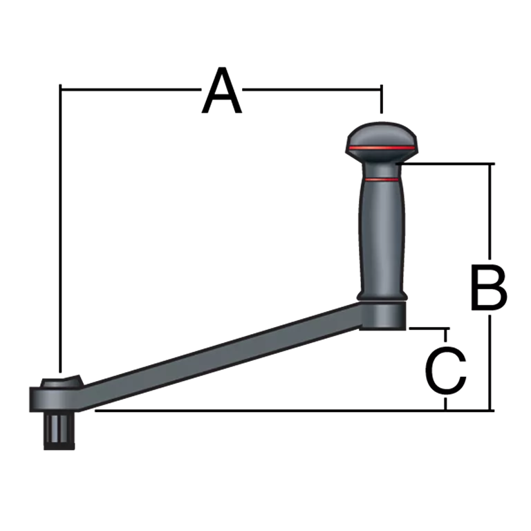 Harken Carbo OneTouch Winch Handle
