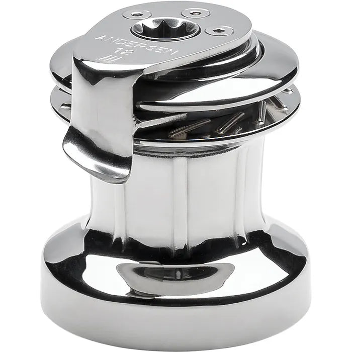 Andersen 12ST Stainless Steel Winch, Single Speed
