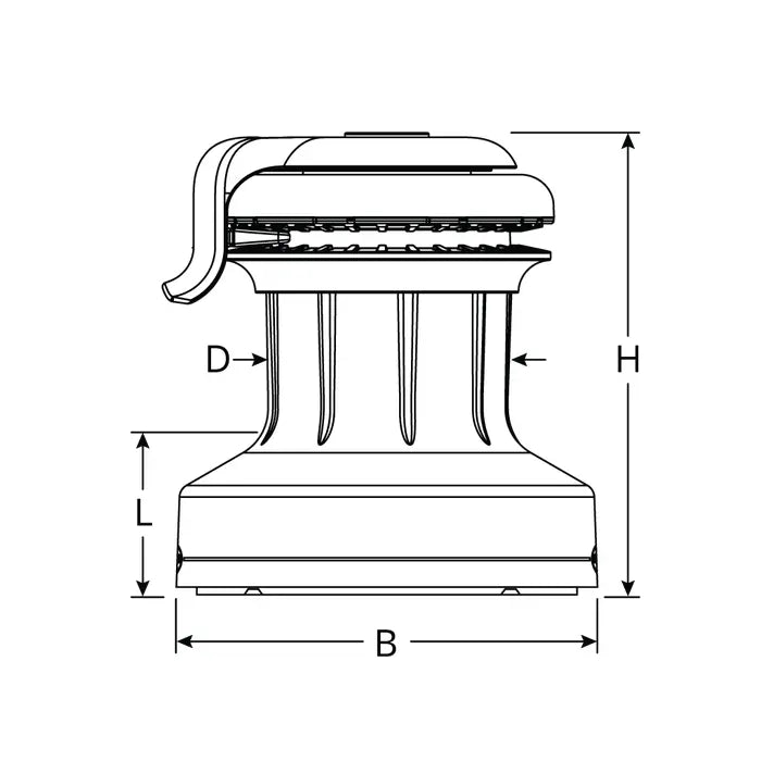 20ST Orbit Winch™, 1-Speed