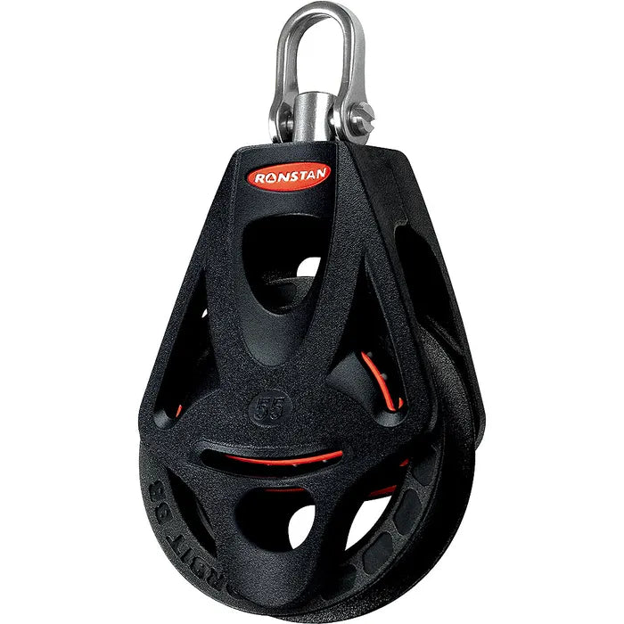 Ronstan Series 55 Ball Bearing Orbit Block™, Single with Becket