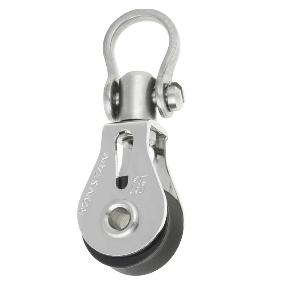 Ronstan Series 15 Ball Bearing Block with Swivel Shackle