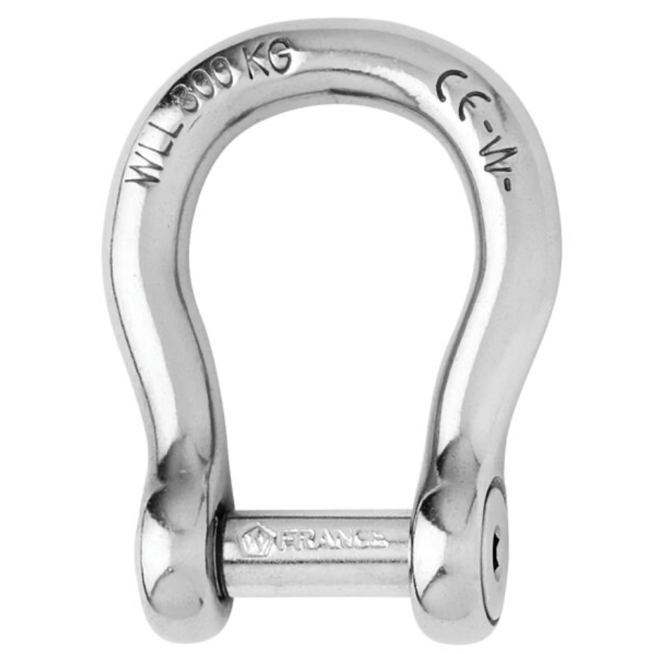 Wichard Self Locking Allen Head Pin Bow Shackle